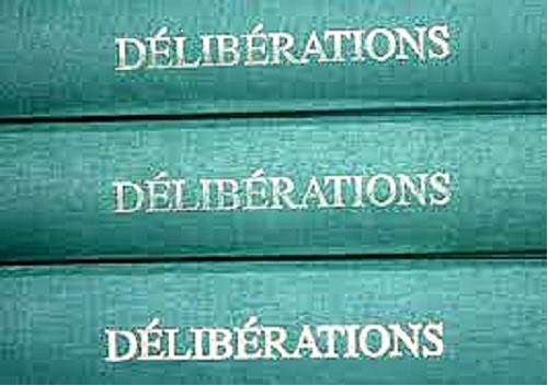 Délibérations conseil municipal