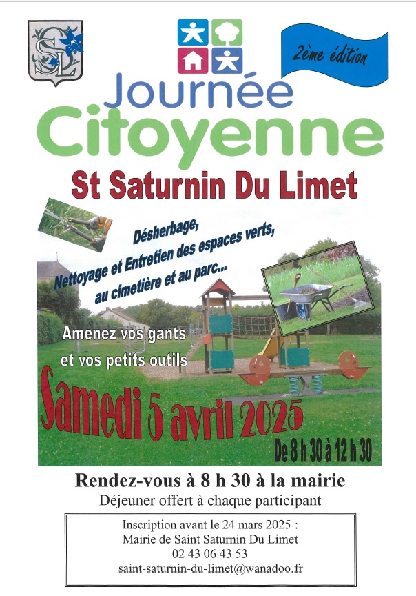 Journée citoyenne 5 Avril 2025