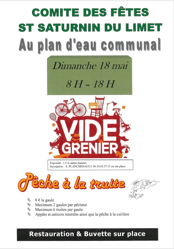 Comité des fêtes : Vide grenier
