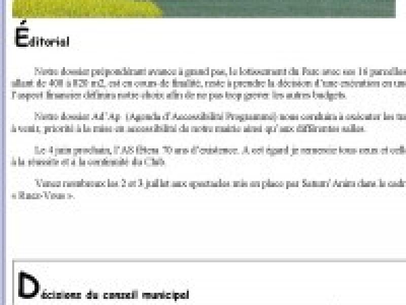 Saturn'Echo Mai 2016