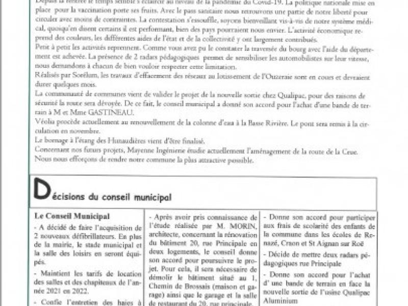 Saturn'Echo Septembre 2021