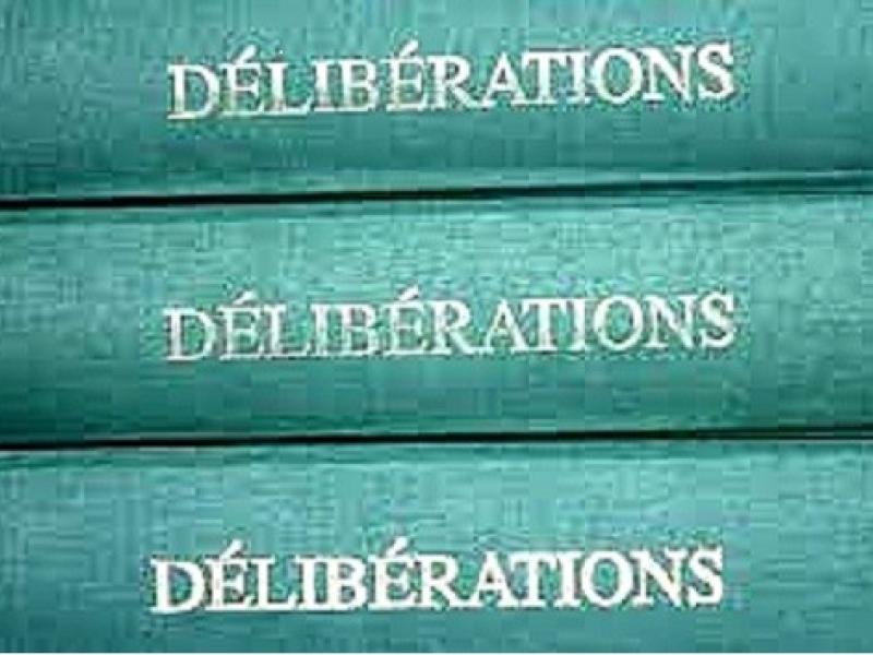 Liste des délibérations