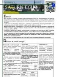 Saturn'Echo Mai 2017